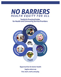 Image of No Barriers - Health Equity for All report cover